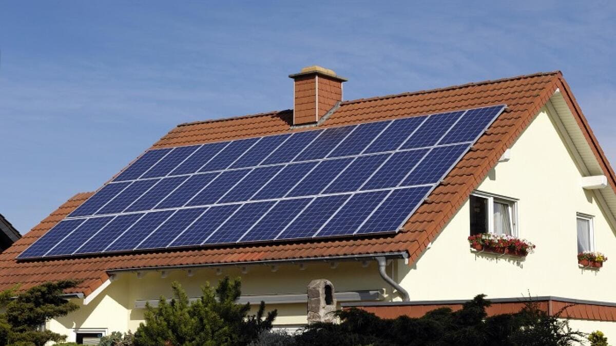 Pannelli solari per rendere le case green