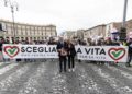Massimo Gandolfini alla manifestazione ''Scegliamo la Vita'', Roma, 20 maggio 2023 (Ansa)