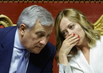 Antonio Tajani e Giorgia Meloni, 26 giugno 2024 (Ansa)