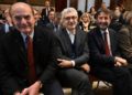 Pierluigi Bersani, Massimo D'Alema e Dario Franceschini sinistra
